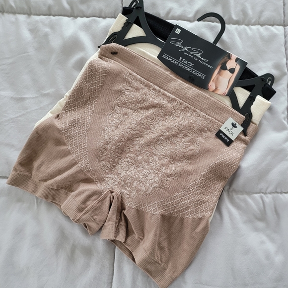 (#P) 3pcs Marilyn Monroe Seamless Shaping Short - Picture 1 of 5